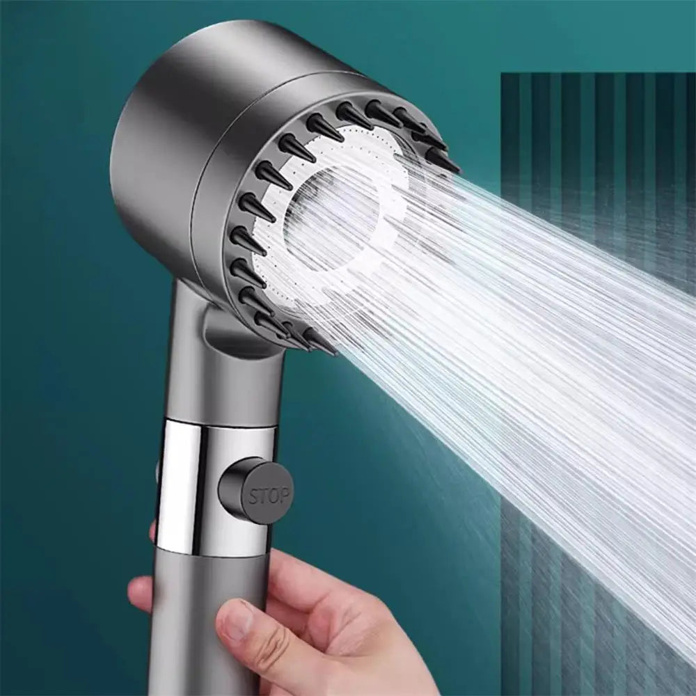 The High Pressure Adjustable Filtered Shower Head