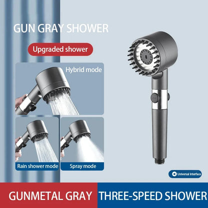 The High Pressure Adjustable Filtered Shower Head